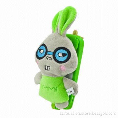 High quality soft plush case for iPhone 5 with silicon cover